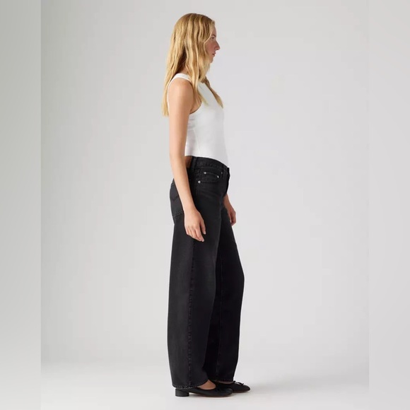 NEW Levi's Women’s Black Relaxed Boyfriend Jeans | 32x30 - Picture 9 of 9